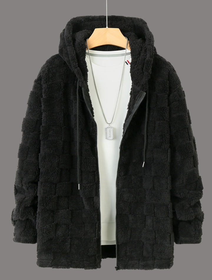 Ladies Soft Fleece Jacket with Hood Lune London