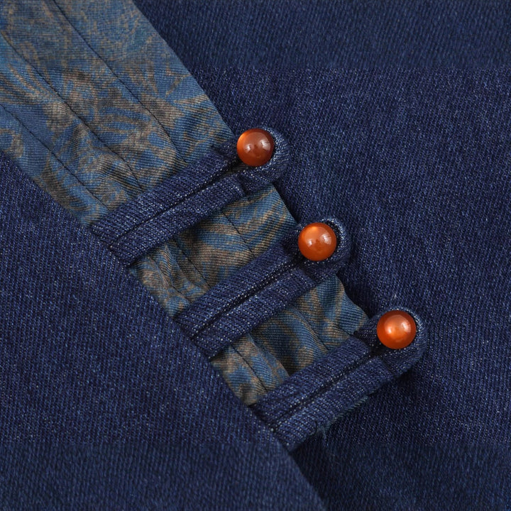 Veste élégante pour femmes en combiné de style asiatique avec détails de kimono Lune London