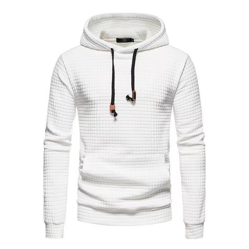 Men's Hoodie with textured design and modern cut Lune London