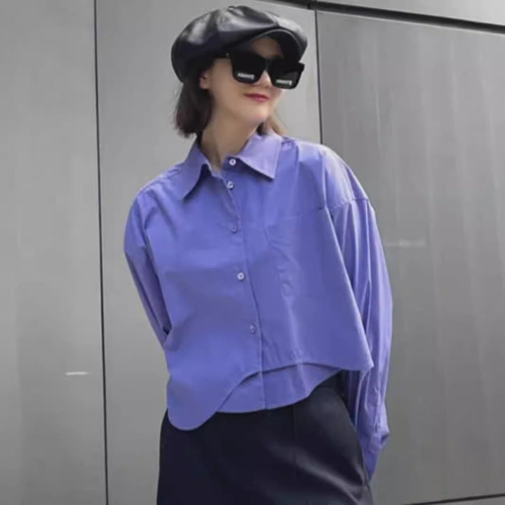 Blouse courte élégante pour femmes avec coupe oversized Chic & Stil