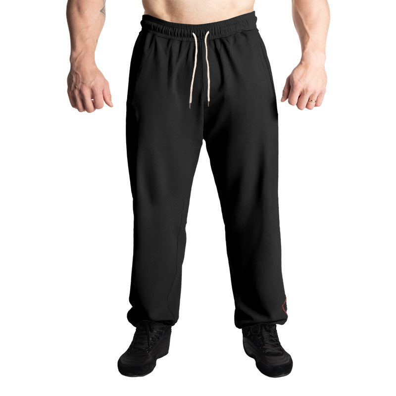 Comfortable sports pants for men with side pockets and adjustable waist Lune London