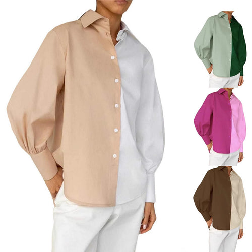 Ladies Button Blouse Stylish Amarae
