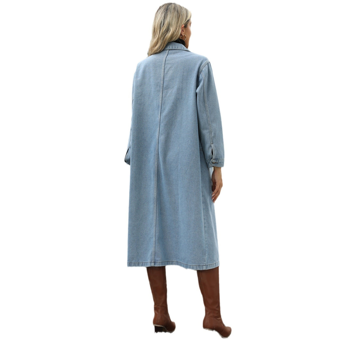 Ladies mid-vest denim with practical pockets and casual cut Lune London