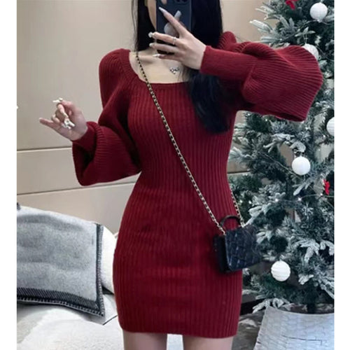 Amarae Casual Knit Dress for Women