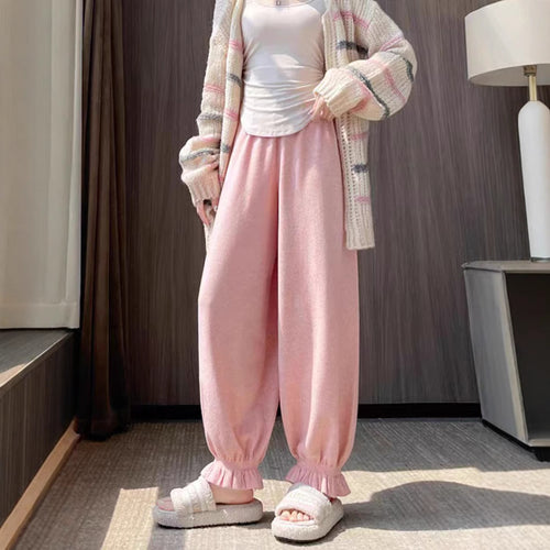 Comfortable palazzo pants for women in shiny material Amarae