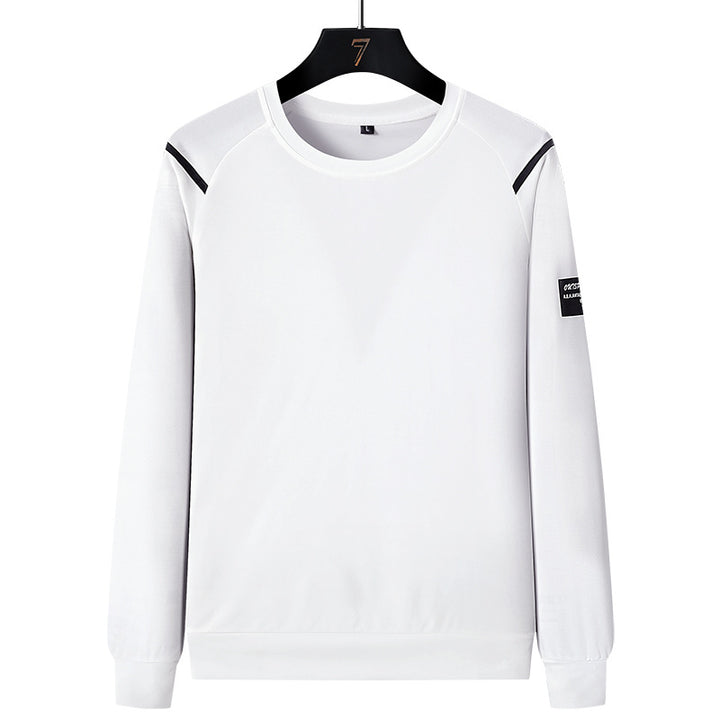 Men's sporty tracksuit set with zip jacket, round neck sweatshirt and slim fit jogging pants Amarae