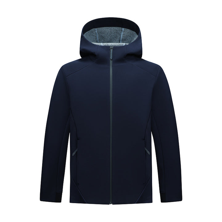 Women's softshell jacket with hood, tailored and windproof outdoor jacket Amarae