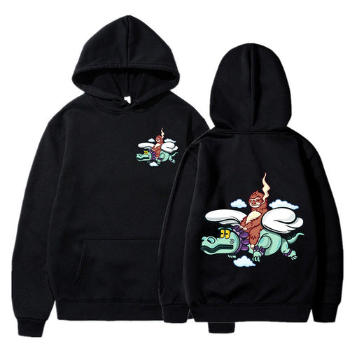 Women's hoodie with creative graphic design and high-quality interior Amarae