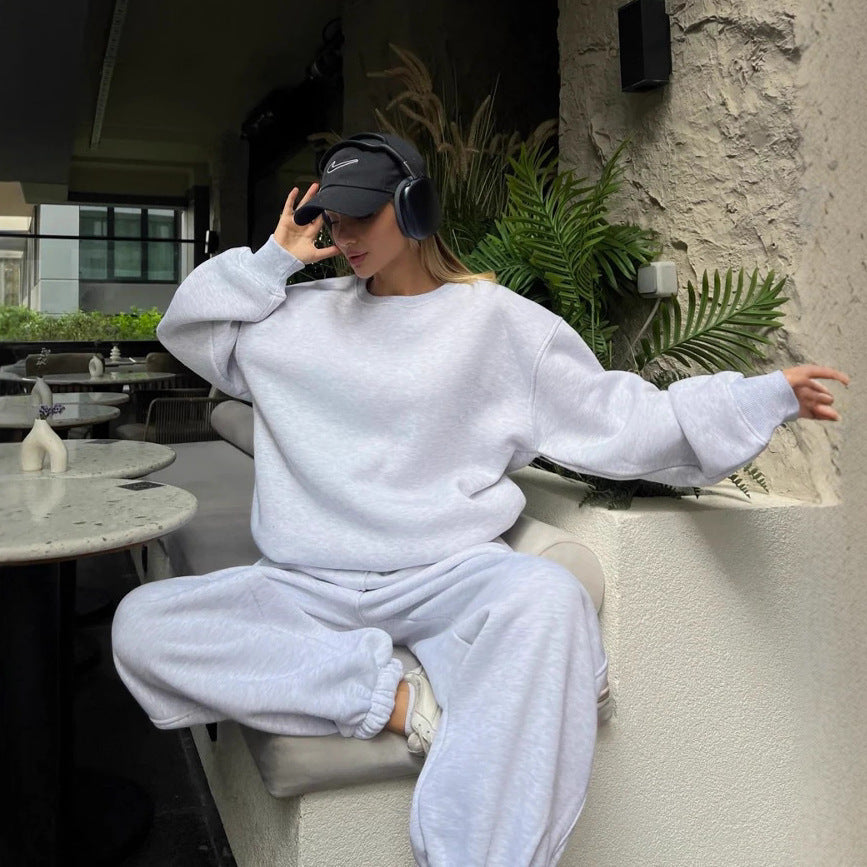 Lune London Women's Casual Hoodie and Jogging Pants Set