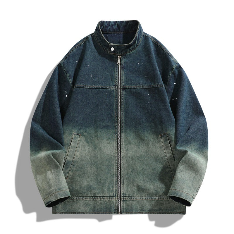 Fashionable men's transition jacket with practical pockets and stylish hood system Lune London