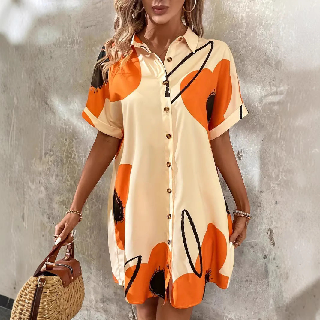 Lune London floral shift dress for women