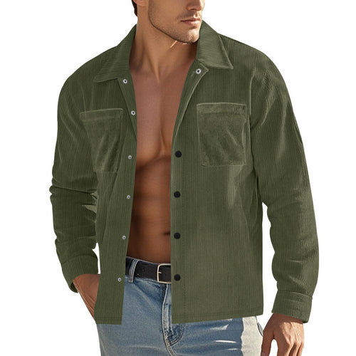 Corduroy jacket for men with practical pockets Amarae