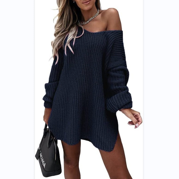 Oversized knit dress for women Lune London