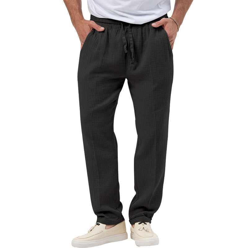 Comfortable leisure pants for men with elastic waist and practical pockets Lune London