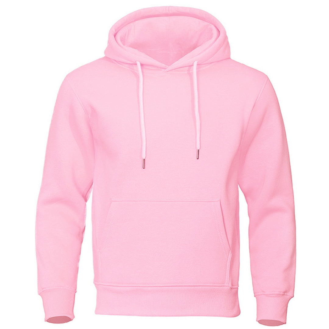 Men's hooded sweatshirt with soft inner lining and stylish details Amarae