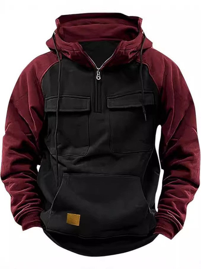 Elegant hoodie for men with functional pockets Lune London