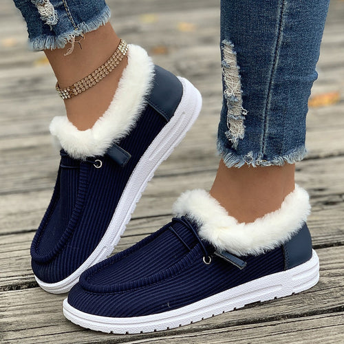 Ladies Plush Loafers with Soft Inner Lining Amarae