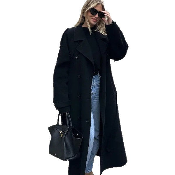 Elegant and warm trench coat for women Lune London