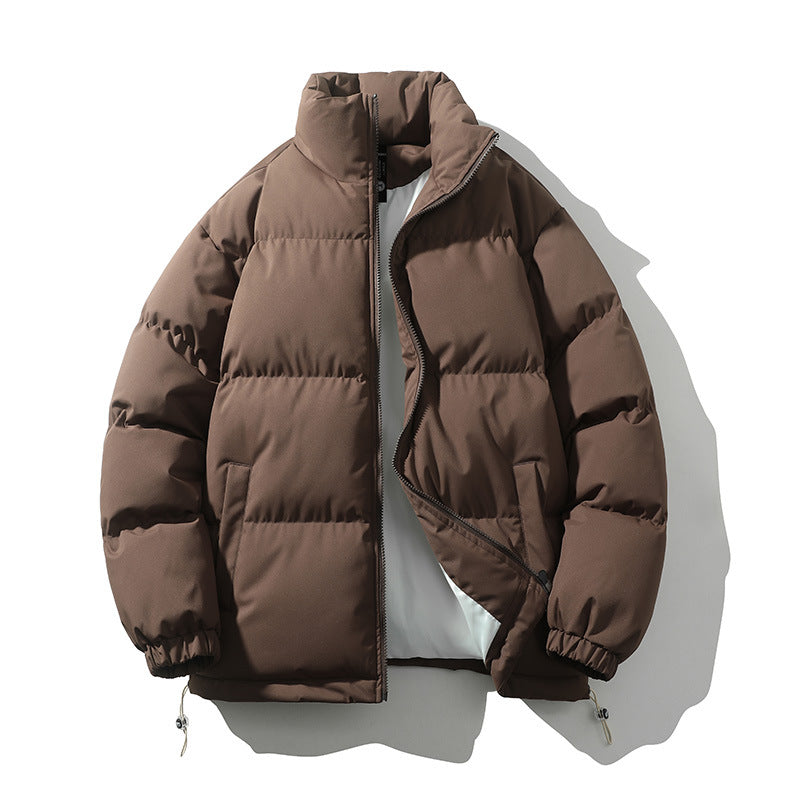 Insulated hooded jacket for men with high collar and stylish cut Lune London
