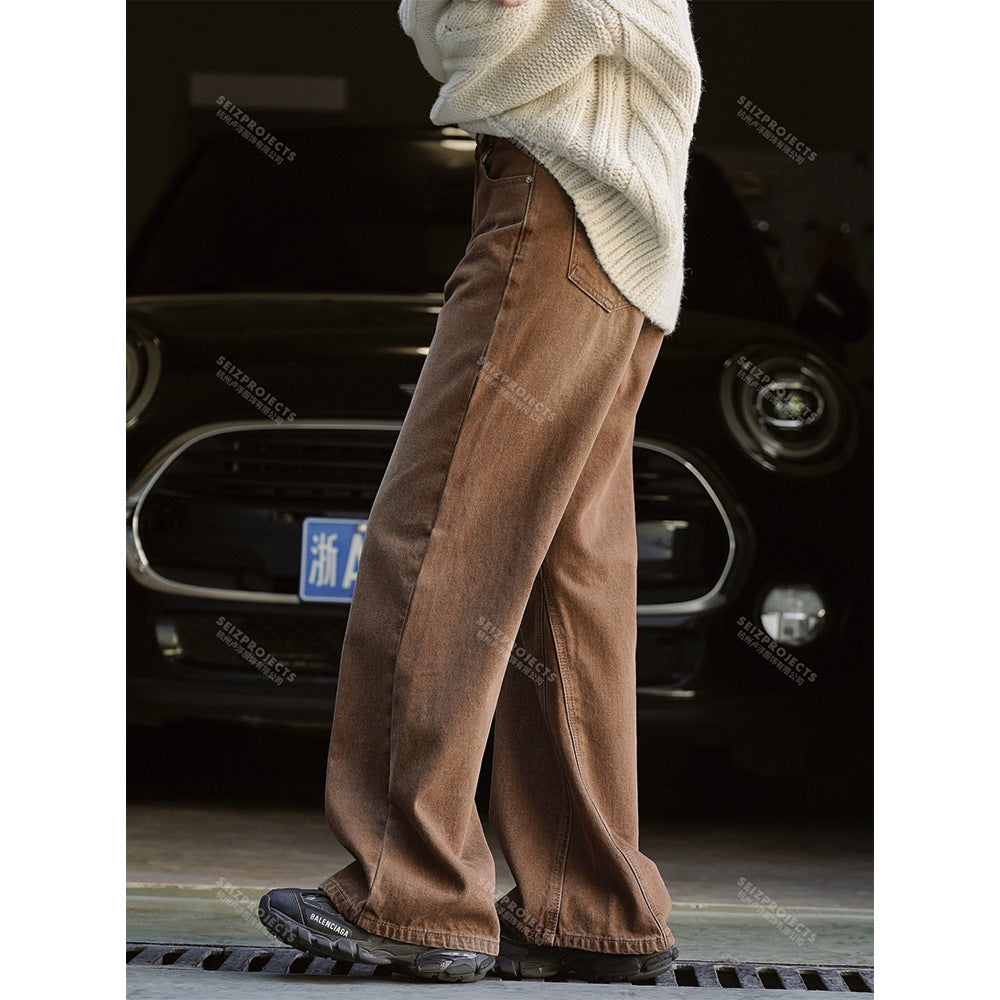 Ladies High-Cut Relaxed Palazzo Jeans made of Denim Amarae