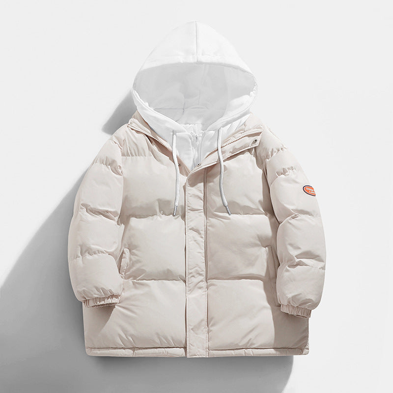 Ladies winter down jacket with integrated hood Amarae
