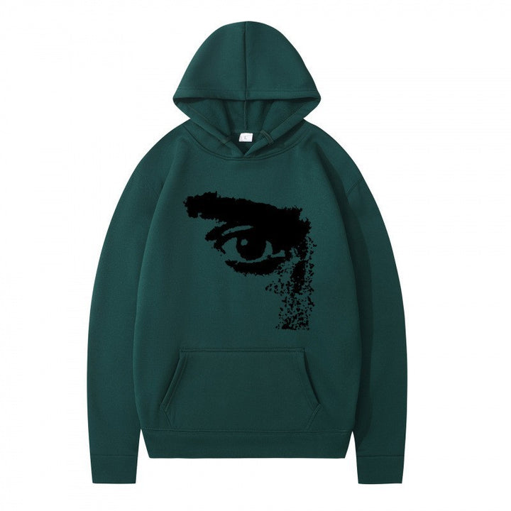 Women’s hoodie with modern, artistic print Chic & Stil