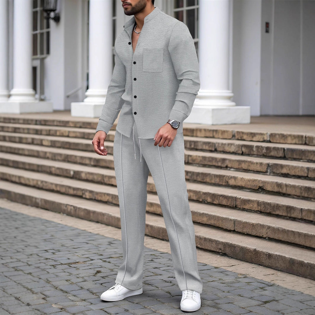 Comfortable nightwear for men with breathable top and elastic pants Lune London