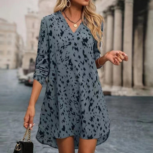 Ladies Tunic Dress Light V Neck Amarae