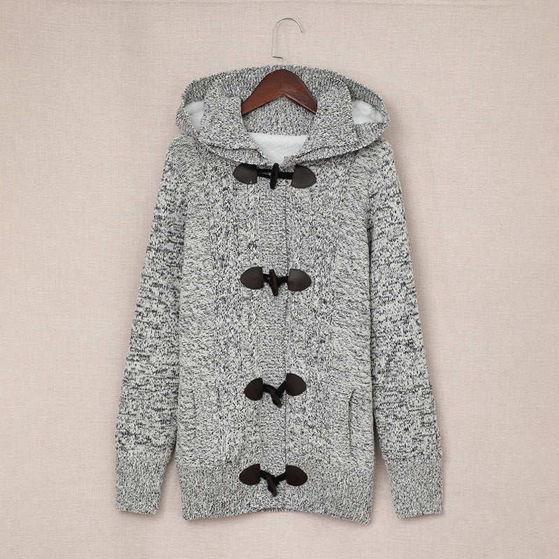 Cardigan pour femmes avec col haut et détails confortables de boutons Chic & Stil