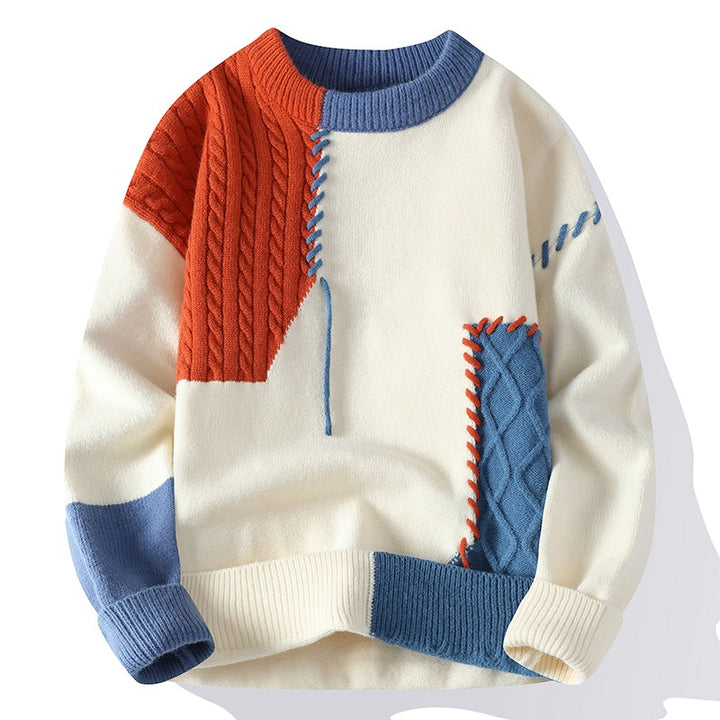Comfortable knitted sweater for ladies with creative patterns Lune London