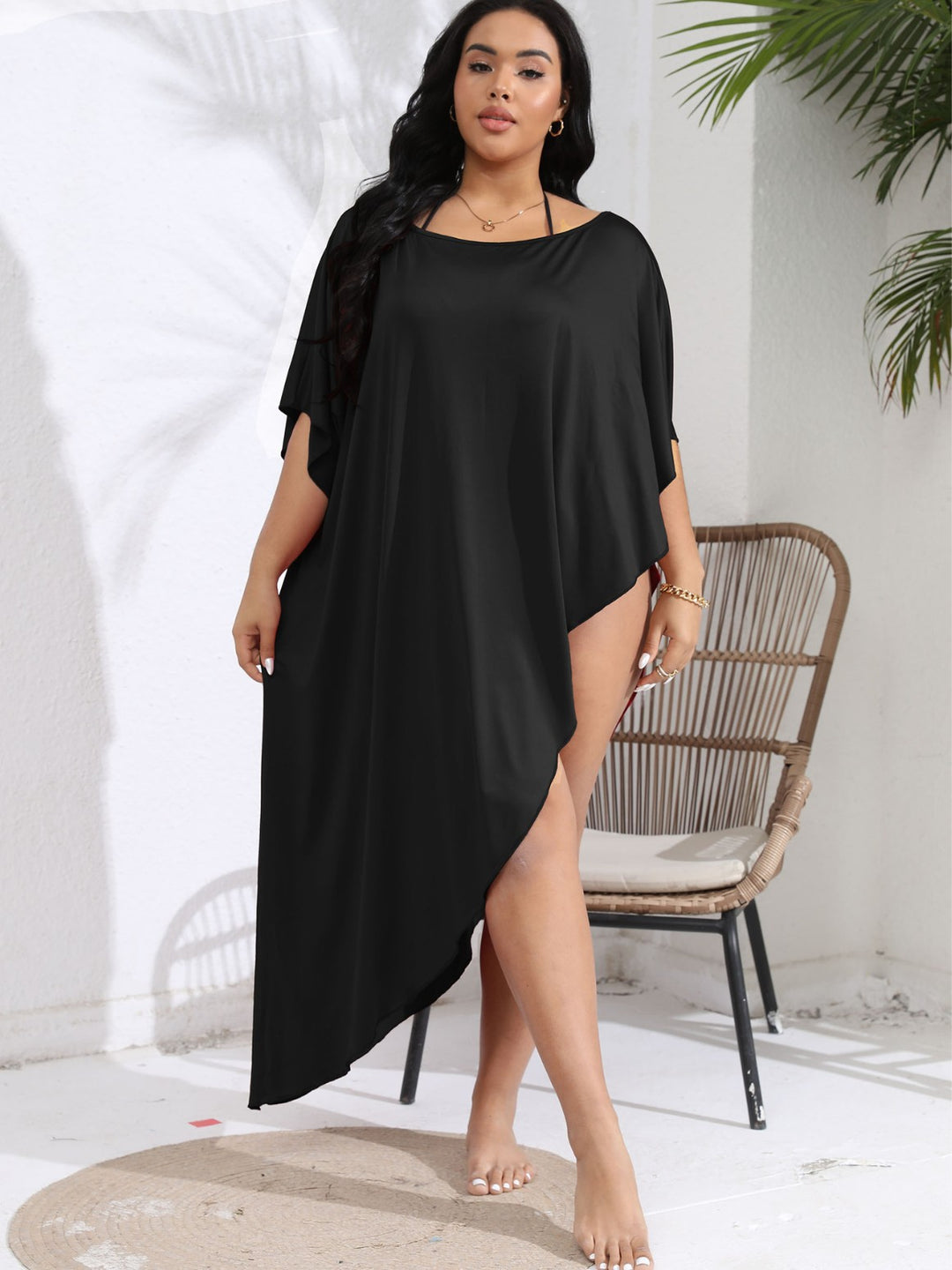 Women Fluid Beach Cover-Up Sarong Lune London