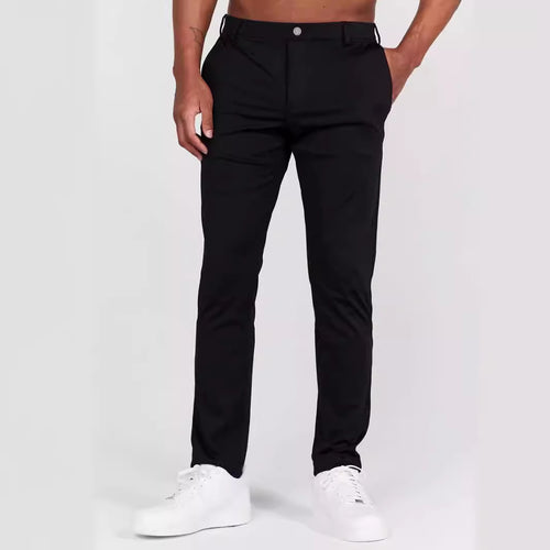 Amarae elastic slim fit chinos for men