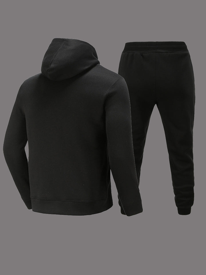 Women's hoodie and jogger set with chic and stylish artistic graphic print