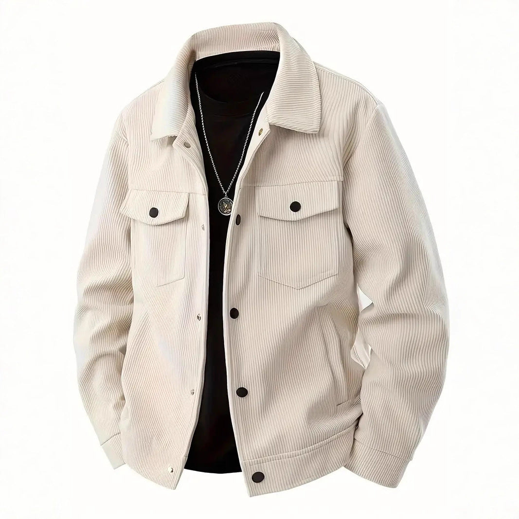 Structured jacket for men with practical pockets Lune London