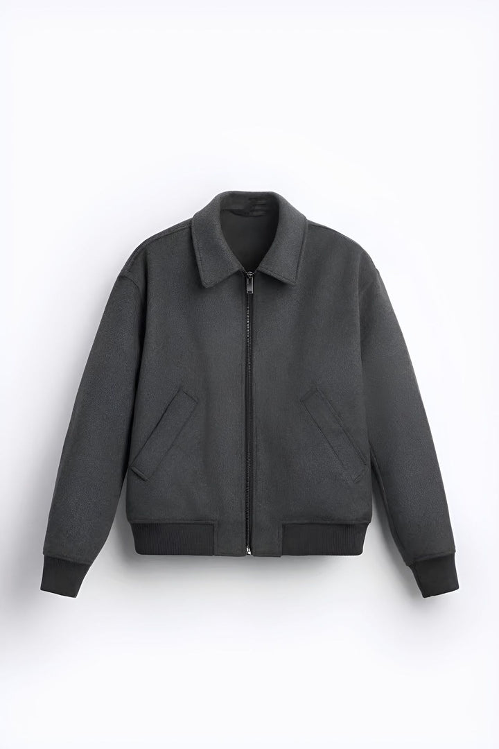 Casual fleece bomber jacket for women Lune London