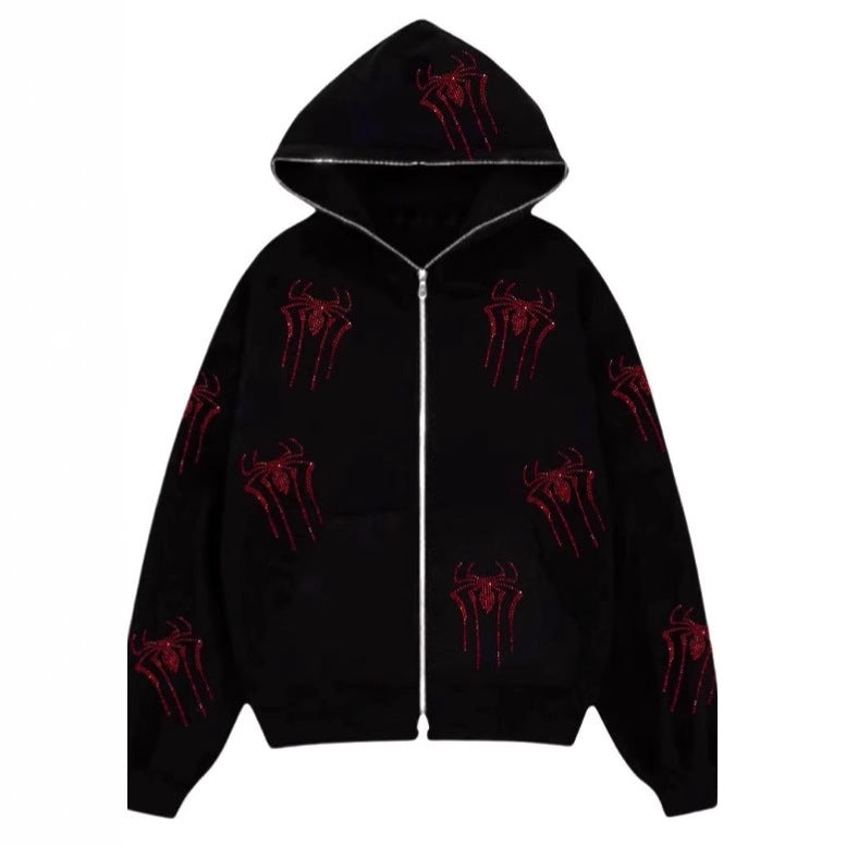 Women Men Hoodie with unique graphic design Lune London