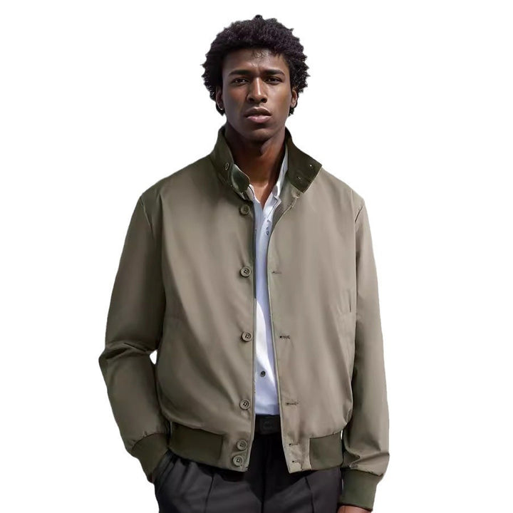 Men's sporty transition jacket with zip Lune London