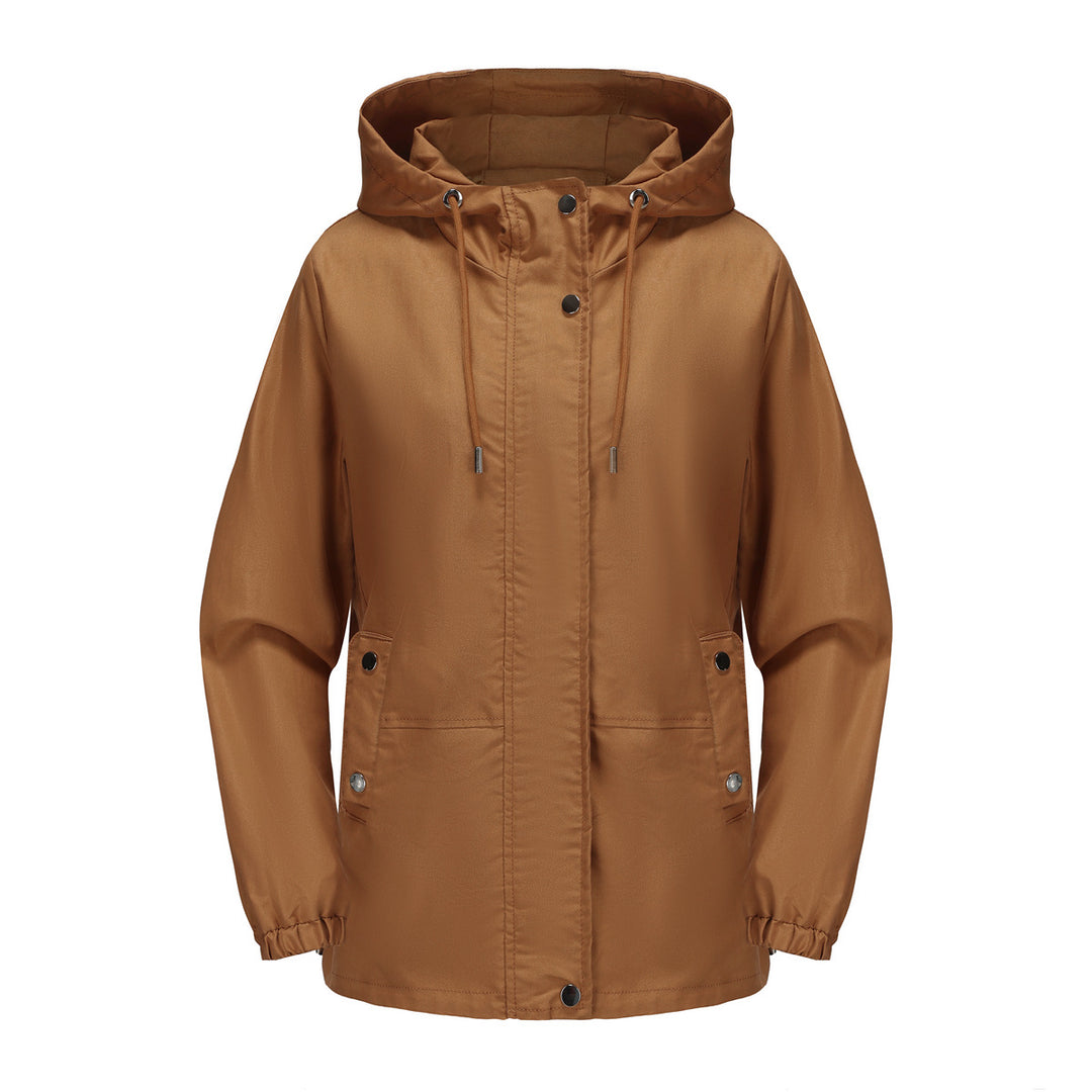 Ladies lightweight windbreaker with adjustable waist Lune London