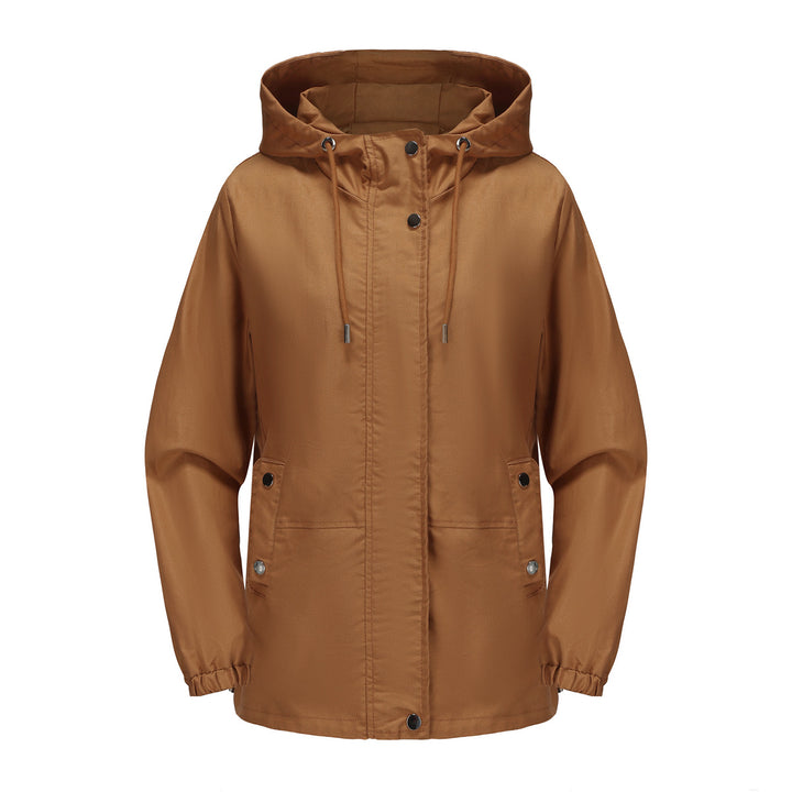 Ladies lightweight windbreaker with adjustable waist Lune London