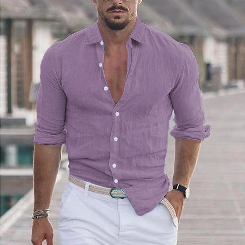 Herren Hemd mit modernem Schnitt und taillierter Passform von Lune London