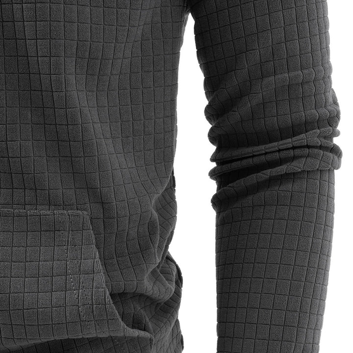 Casual hooded jacket for men with structured design Lune London