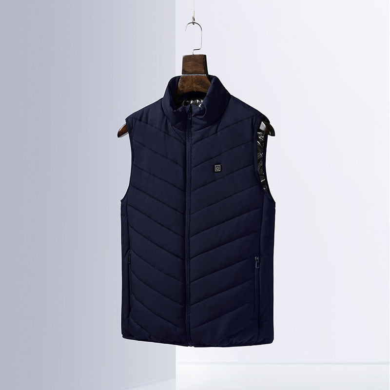 Quilted jacket for women, lined, with a high collar and practical pockets Lune London