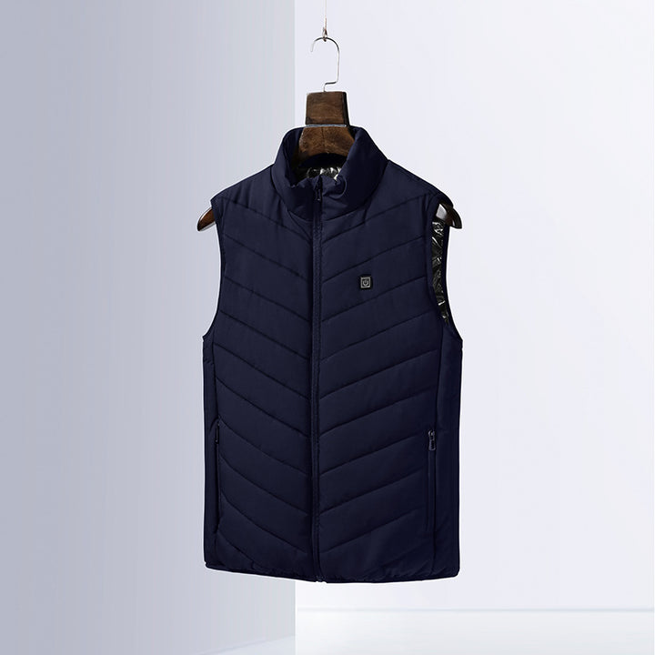 Quilted jacket for women, lined, with a high collar and practical pockets Lune London