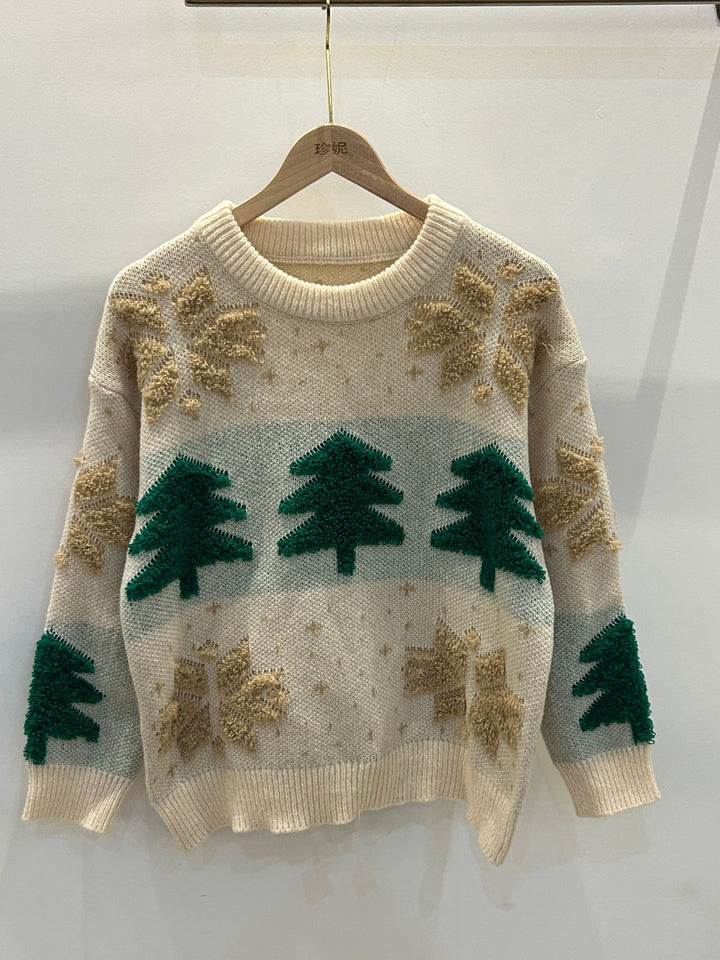 Lune London Christmas Knit Sweater for Women