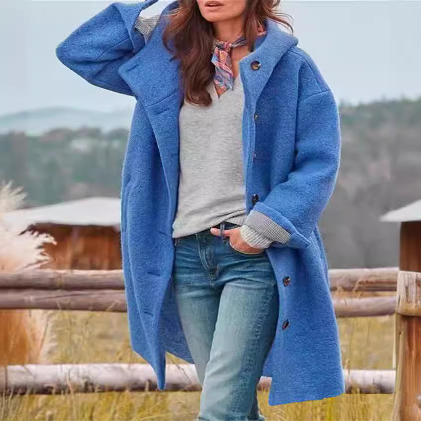 Ladies Oversized Comfortable and Warm Coat Lune London