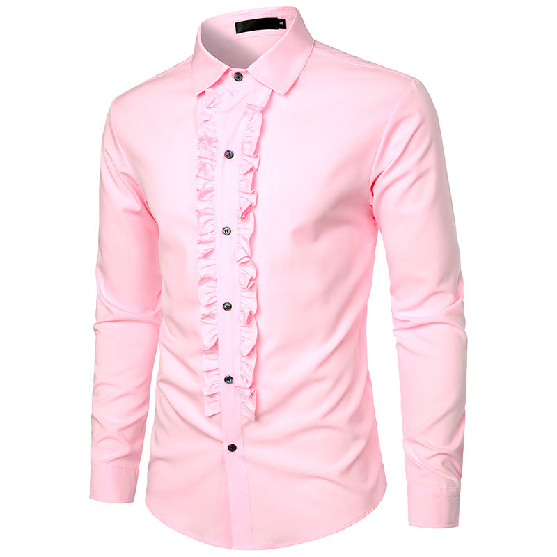 Men's Ruffle Shirt Amarae
