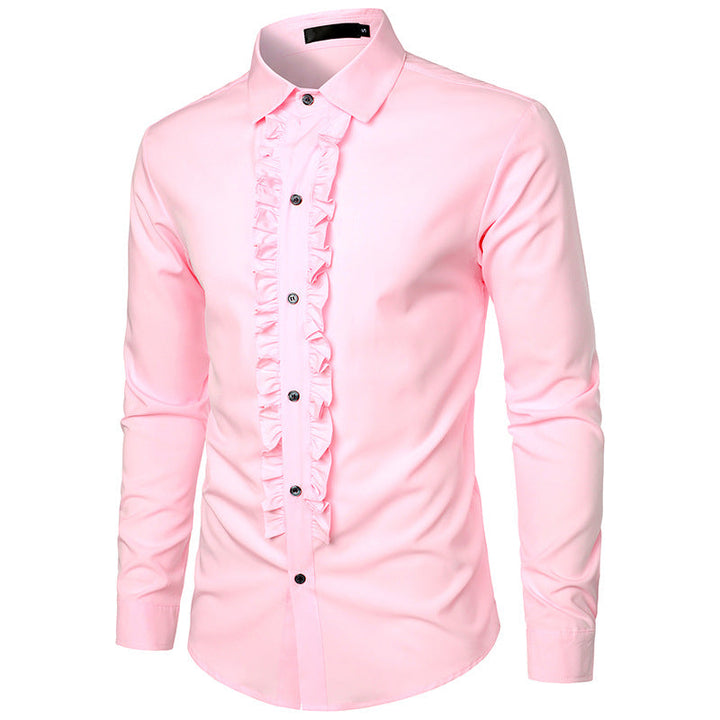Men's Ruffle Shirt Amarae
