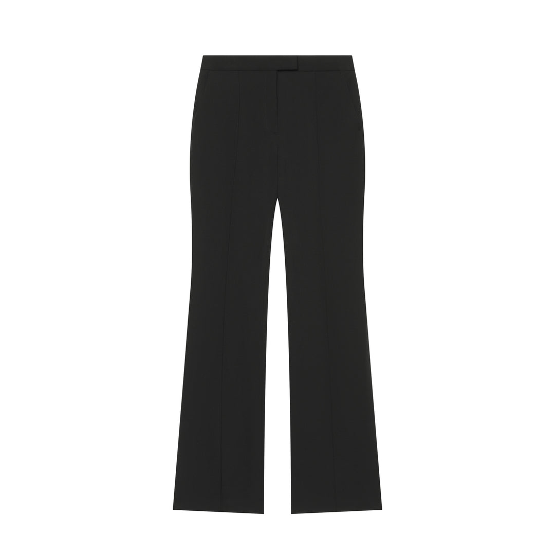 Women's High-Waisted Suit Pants with Crease and Slightly Flared Leg Line Amarae
