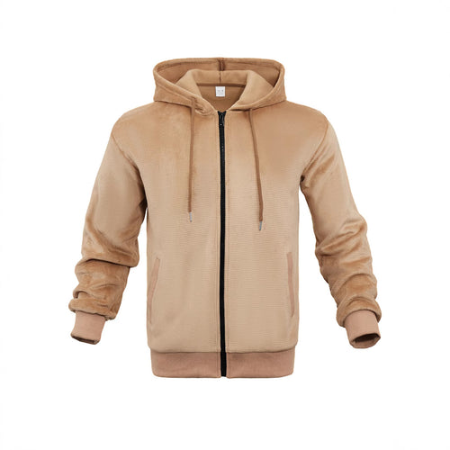 Men's sporty hooded jacket made of breathable mesh material Amarae