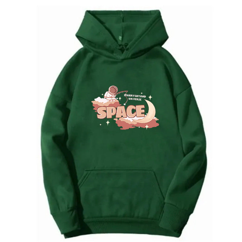Women’s hoodie with creative space design Chic & Stil